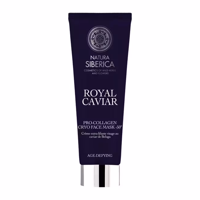 Natura Siberica Pro-kolagénová kryo maska na tvár Royal Caviar (Pro-Collagen Cryo Face Mask -50 °) 75 ml