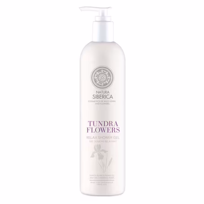 NATURA SIBERICA Relaxačný sprchový gél Kvety tundry 400 ml