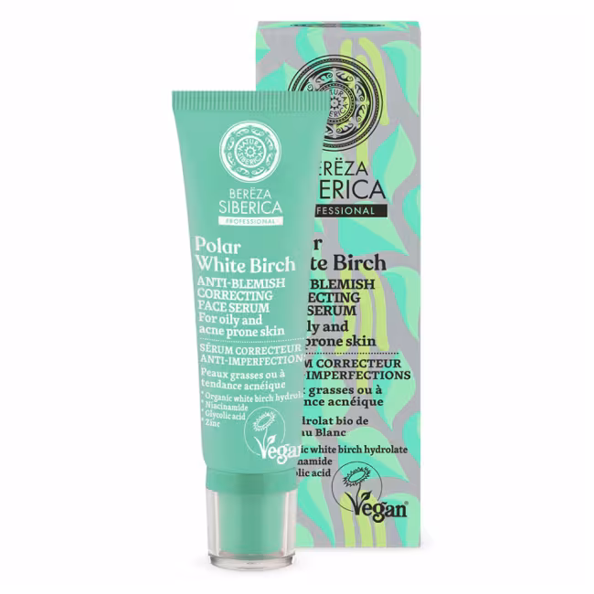NATURA SIBERICA Bereza Siberica Korekčné sérum proti nedokonalostiam pleti 30 ml