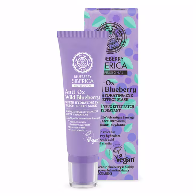 NATURA SIBERICA Blueberry Siberica Super hydratačná očná maska 30 ml