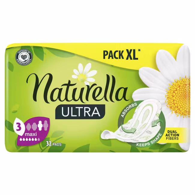 NATURELLA Ultra Maxi Hygienické vložky 32 ks