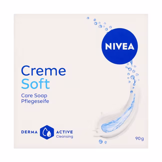 NIVEA Creme Soft tuhé mydlo 90 g