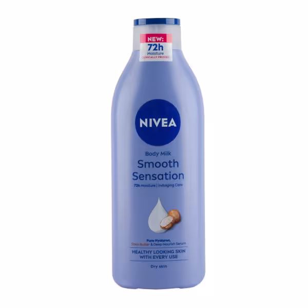 Nivea Krémové telové mlieko pre suchú pokožku Smooth Sensation 625 ml