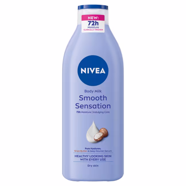 NIVEA Smooth Sensation Krémové telové mlieko 400 ml