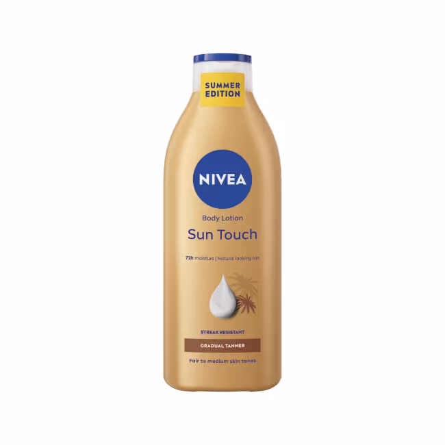 Nivea Tónovacie telové mlieko Sun Touch (Body Lotion) 400 ml