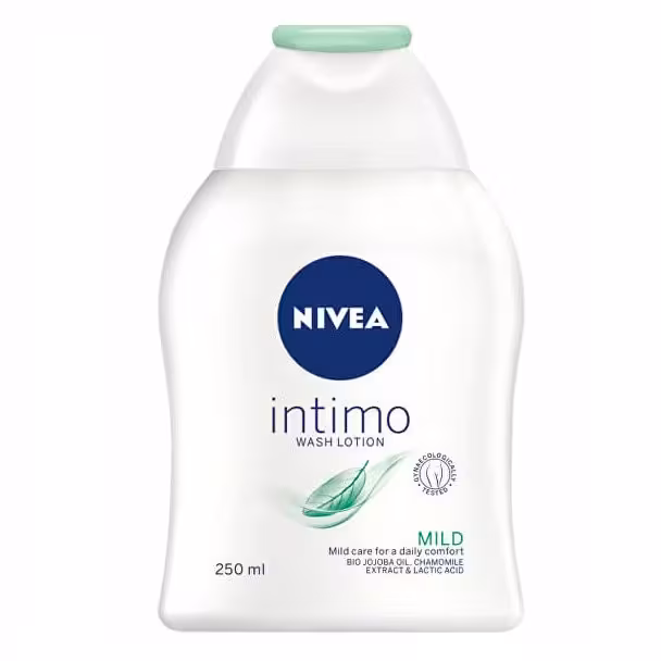 NIVEA Intimo Umývacia emulzia na intímnu hygienu Natural comfrot 250ml