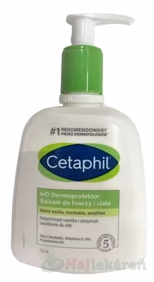 Cetaphil MD Dermoprotektor hydratačný vyživujúci balzam na tvár a telo s pumpičkou 236 ml