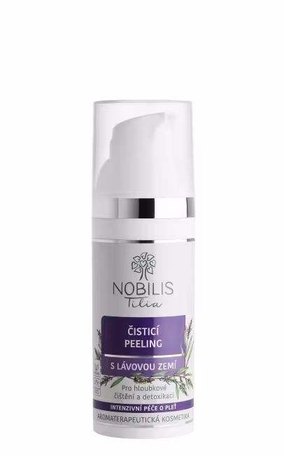 Nobilis Tilia Čistiaci peeling s lávovou zemou 50 ml