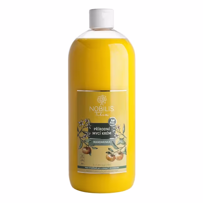 NOBILIS TILIA Prírodný umývací krém mandarínka 1000 ml