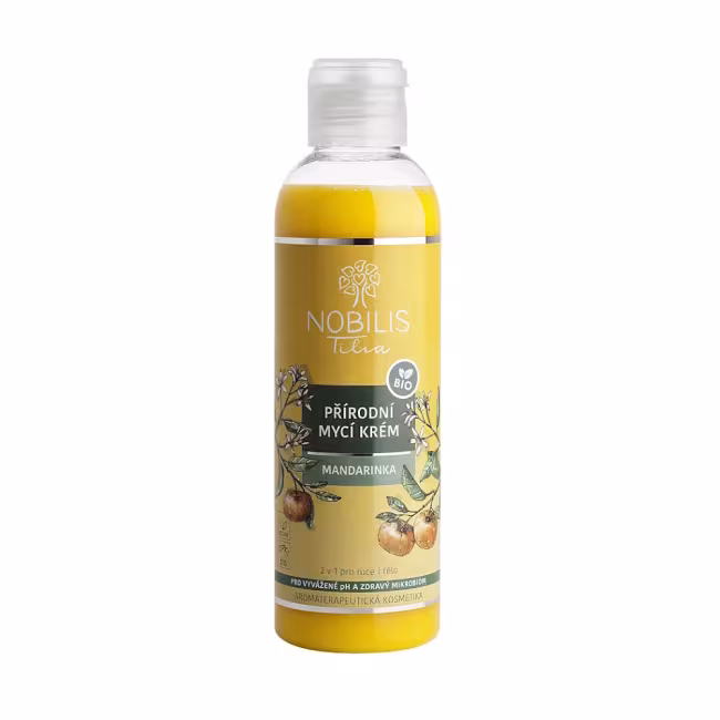 NOBILIS TILIA Prírodný umývací krém mandarínka 200 ml