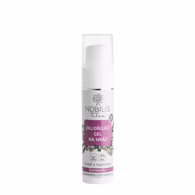 NOBILIS TILIA Upokojujúci gél v oblasti hrádze 15 ml