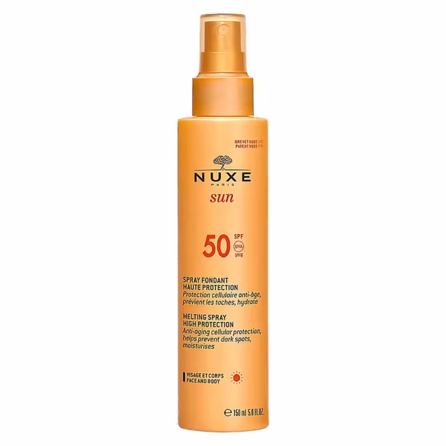NUXE Sun Opaľovacie mlieko v spreji SPF50 150 ml