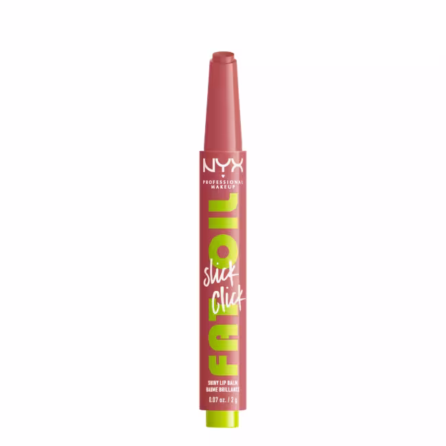NYX Professional Makeup Lesklý balzam na pery Fat Oil Slick Click 2 g Caption this