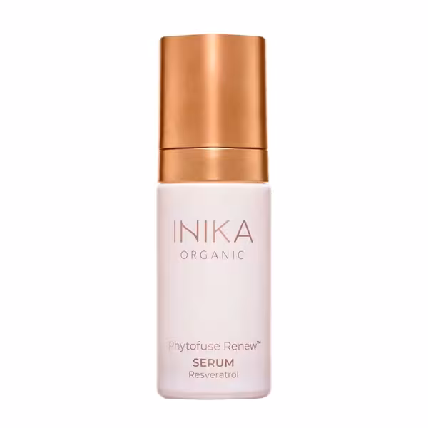 INIKA Organic Inika Organic Phytofuse Renew Obnovujúce pleťové sérum s Aloe a Resveratrolom Phytofuse Renew Resveratrol Serum 30 ml