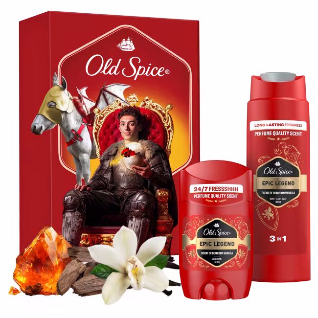 Old Spice Old Spice - Epic Knight, stick 50ml + sprchový gél 250ml