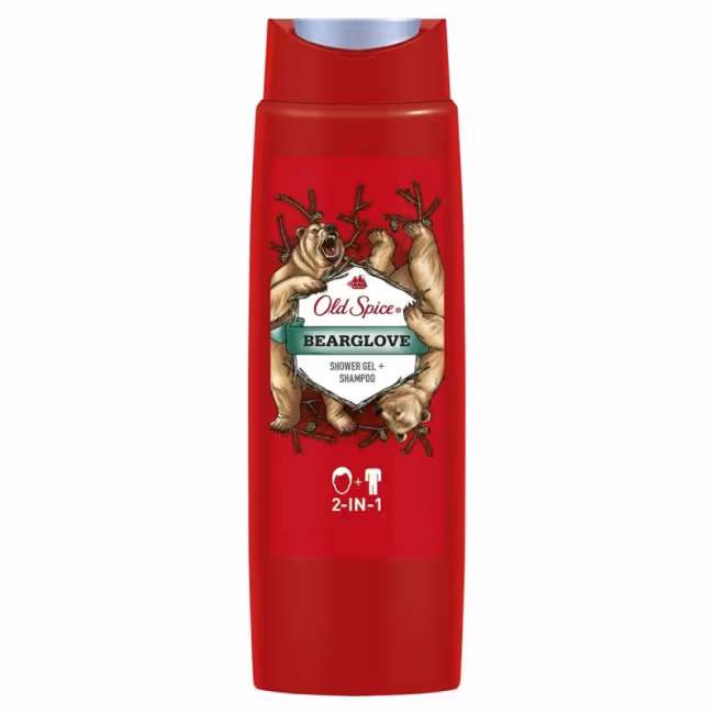 OLD SPICE Sprchový gél - Bearglove 2in1 250ml