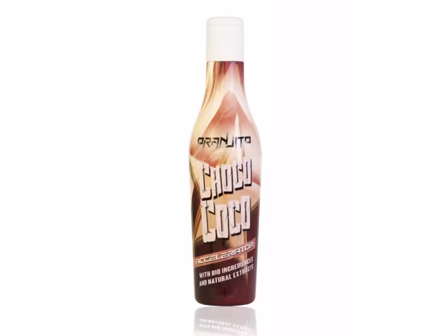 Oranjito Opaľovacie mlieko do solária Choco Coco (Accelerator) 200 ml