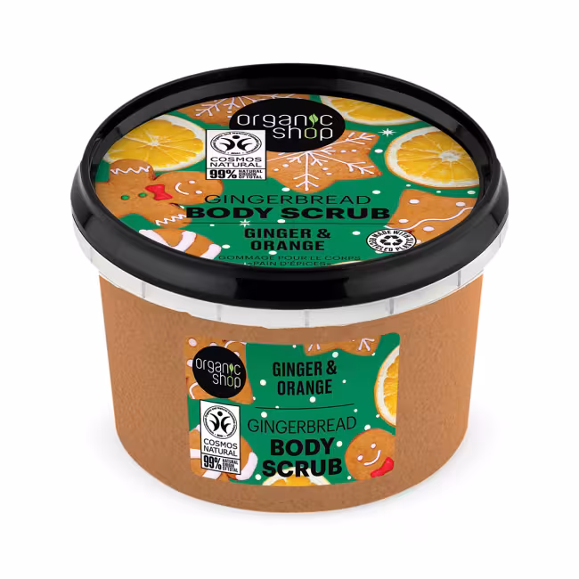 Organic Shop Telový peeling Perníček (Body Scrub) 250 ml