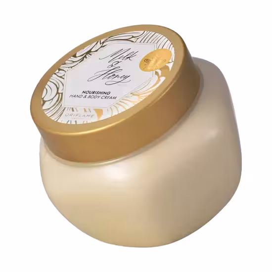 Oriflame Vyživujúci krém na ruky a telo Milk & Honey Gold (Hand & Body Cream) 250 ml