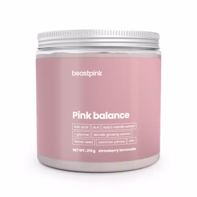 BeastPink Pink Balance jahodová limonáda
