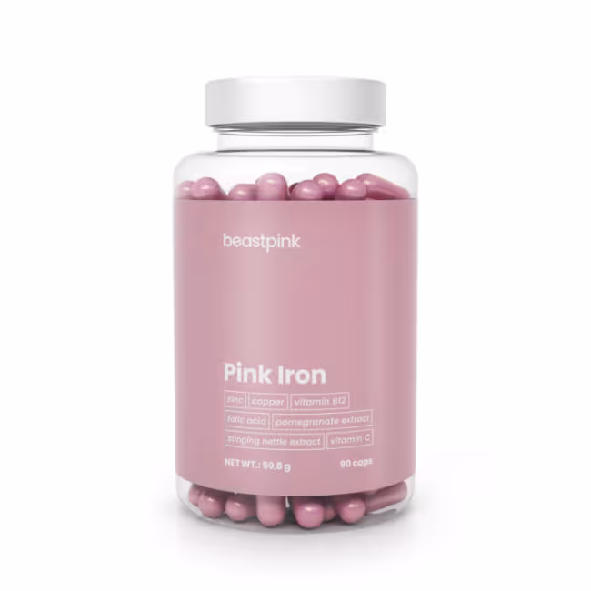 GymBeam BeastPink Pink Iron