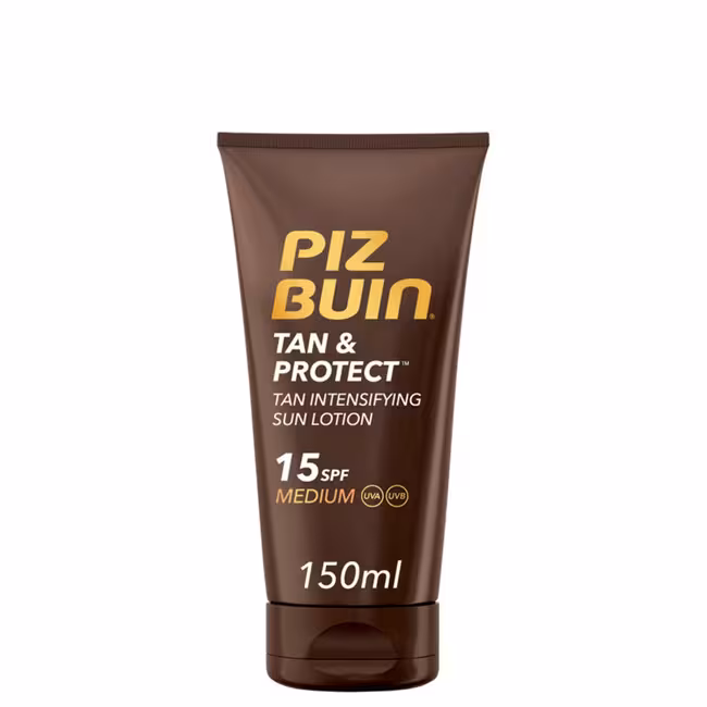Piz Buin Tan & Protect opaľovacie mlieko 150 ml, SPF 15 Lotion