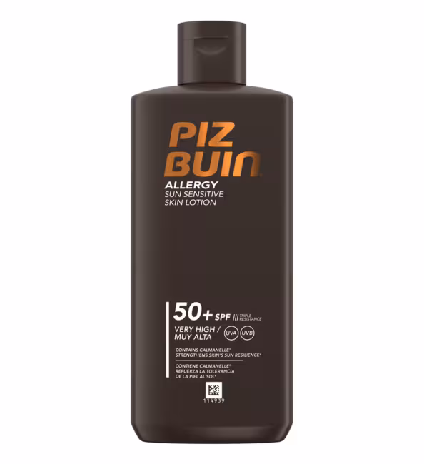 Piz Buin Ochranné mlieko SPF 50 Allergy Sun Sensitive Lotion 400 ml
