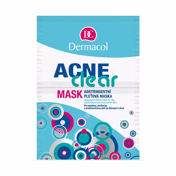 Dermacol Acneclear maska problematická pleť 2x8g