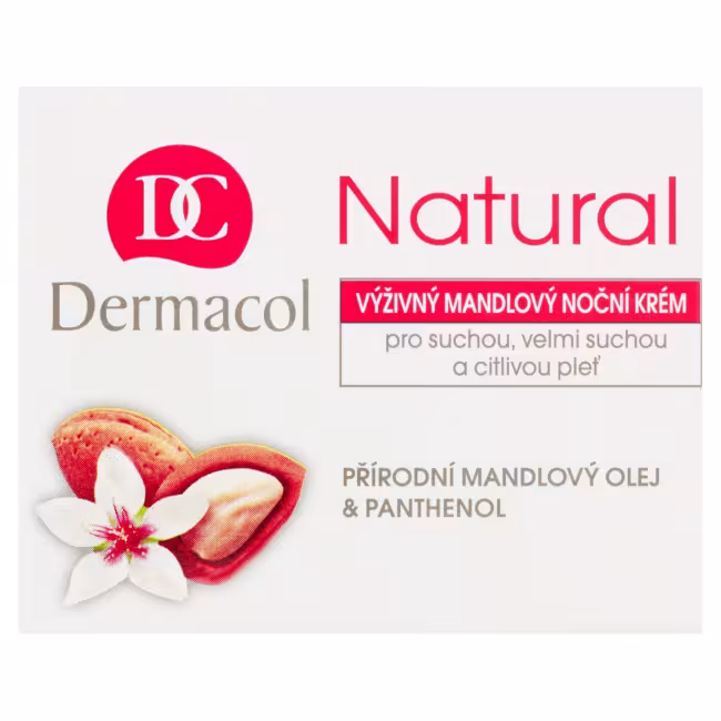 Dermacol Natural výživný mandlový noční krém 50ml