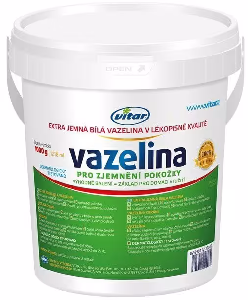 Vitar Vazelina extra jemná bílá 1000g