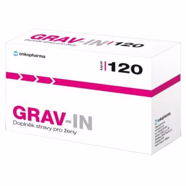 GRAV-IN otěhotnění-premen.syndr.-menopauza cps.120