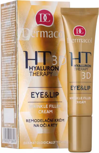 Dermacol Hyaluron Therapy 3D krém na oči+rty 15ml