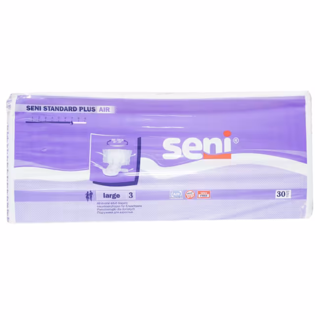 Seni Standard Plus Air inkon.plenk.kalhotky L 30ks