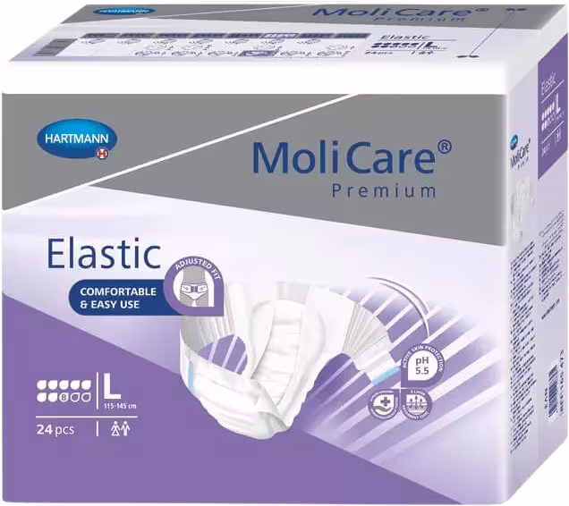 MoliCare Elastic Inkontinenční kalhot.8kap L 24ks