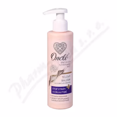 ONCLÉ Dámský tělov.balzám s kmen.buň.strie 200ml