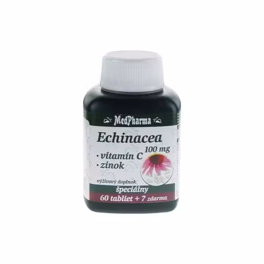 MedPharma Echinacea 600 Forte+kurkumin tbl.67
