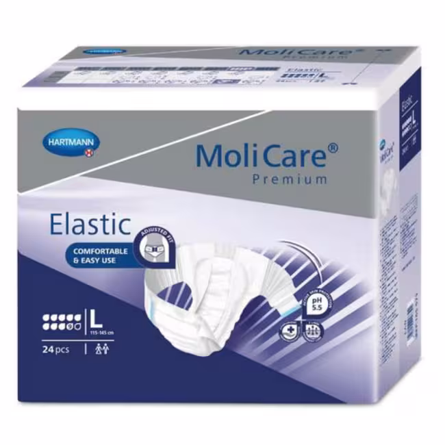 MoliCare Elastic Inkontinenční kalhot.9kap L 24ks