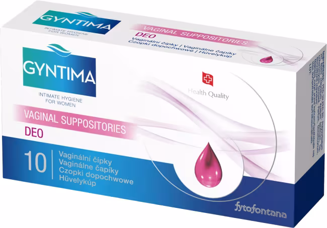 Fytofontana Gyntima vaginální čípky Deo 10ks