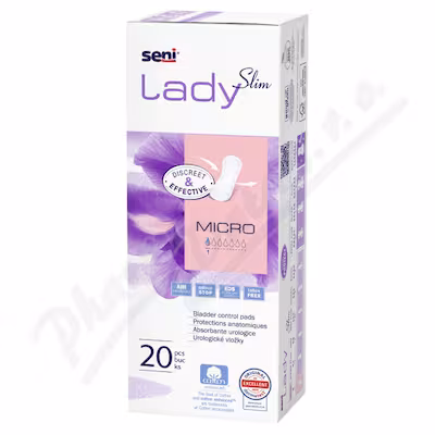 Seni Lady Slim inkontinenční vložky micro 20ks