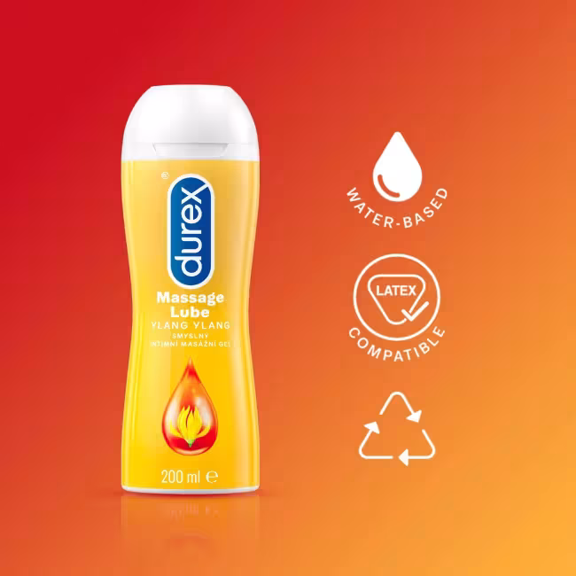 DUREX Intimní masážní gel 2v1 Ylang Ylang 200ml
