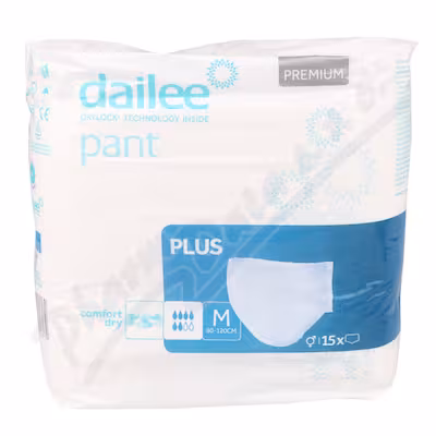 Dailee Pant Premium inkont.kalhotky Plus M 15ks