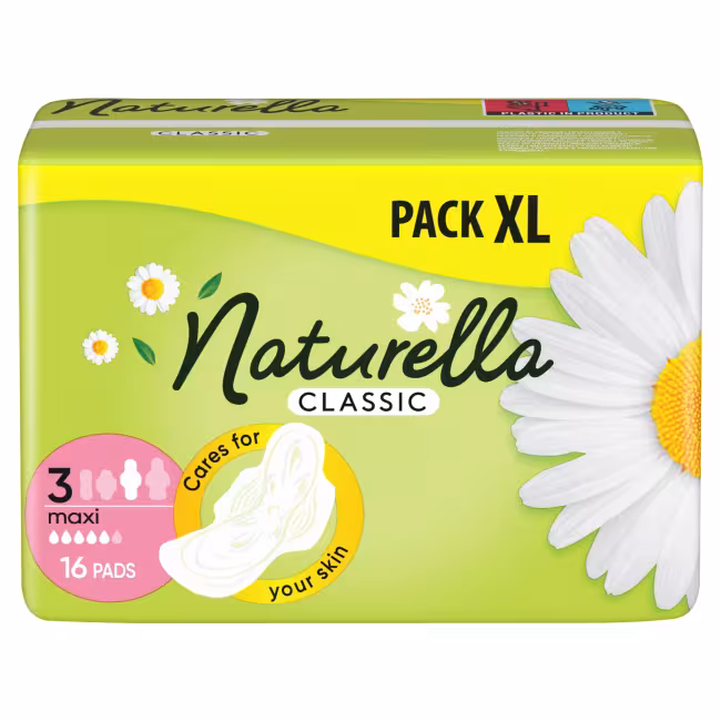 Naturella Classic Maxi 3 vložky XL 16ks