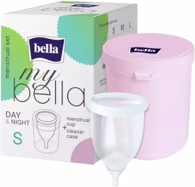 My Bella menstruační kalíšek+čisticí pouzdro vel.S