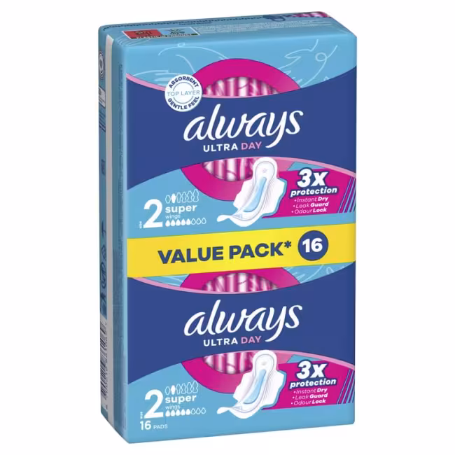 Always Ultra Day Super 2 vložky 16ks