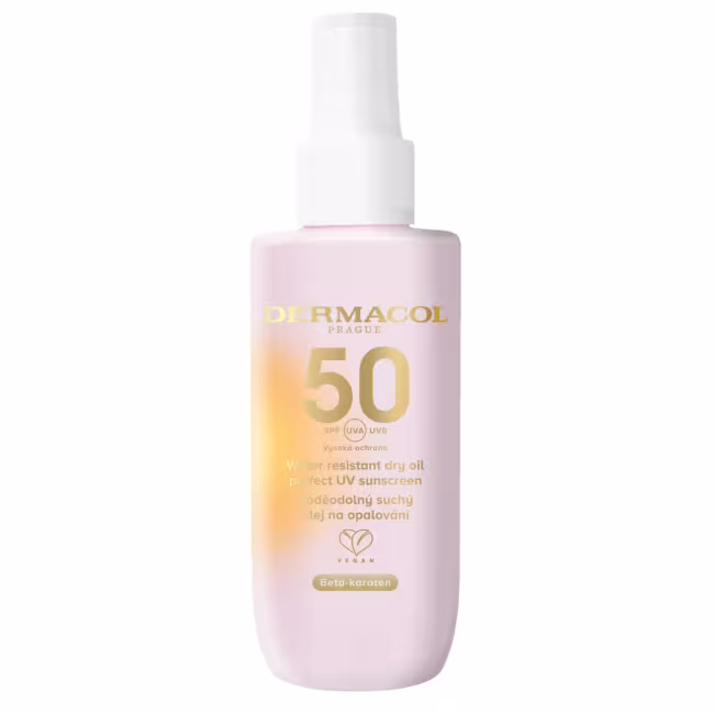 Dermacol Voděodolný suchý olej na opal.SPF50 150ml