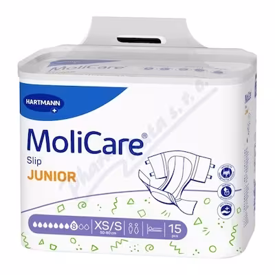 MoliCare Slip Junior Inkon.zal.kal.8kap.XS/S 15ks
