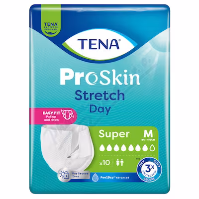 TENA Proskin Stretch Day Super M ink.zal.kalh.10ks