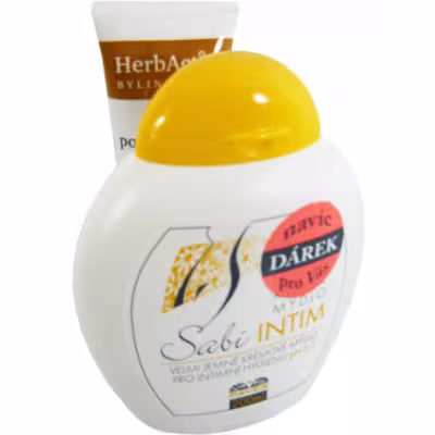 Sabi INTIM herbal jemné mýdlo 220ml+dárek