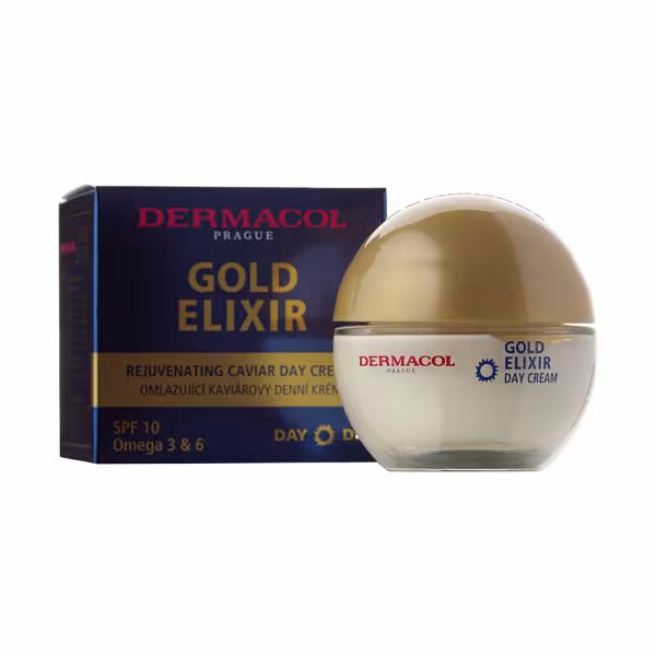 Dermacol Gold Elixir omlaz.kaviár.denní krém 50ml