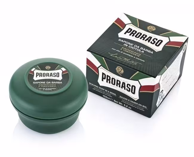 Proraso Green Shaving Soap 150 ml - Mydlo na holenie